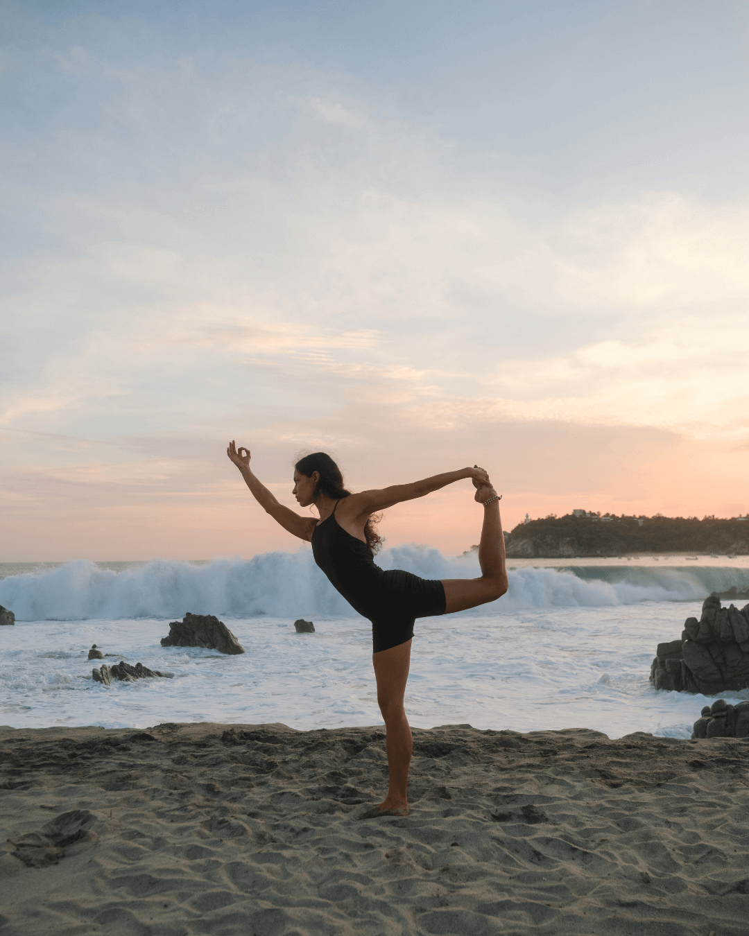 Yoga en la playa